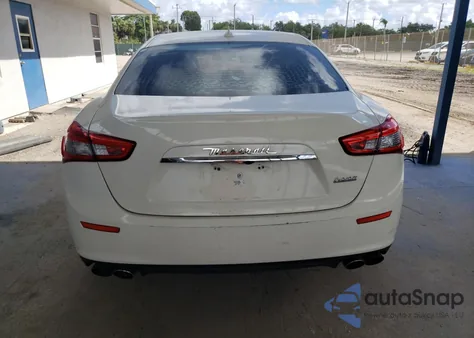 2015 Maserati Ghibli z USA, uszkodzony, nr VIN ZAM57XSA9F1129854